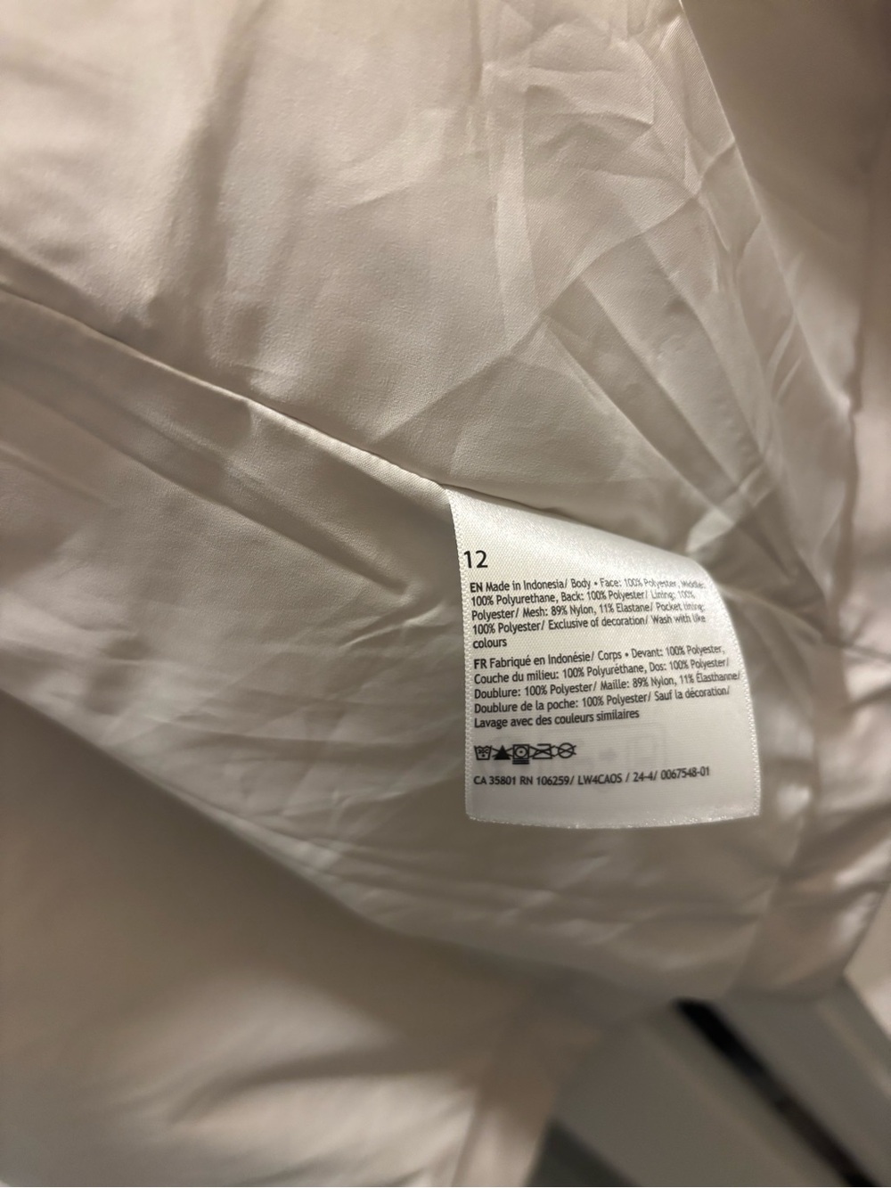 lululemon rain rebel Light Cream Hooded Trench / Rain Coat - Picture 4 of 10